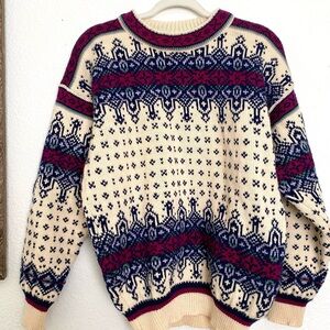 -sold- Dale Of Norway Vintage 80s Ski Wool Sweater